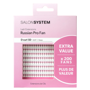Salon System Extra Value ProFan 5D D Curl 0.07 13mm