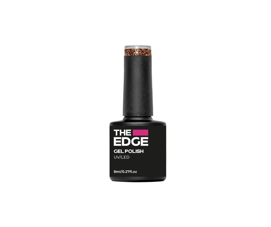 The Edge Gel Polish 8ml | The Gold Glitter