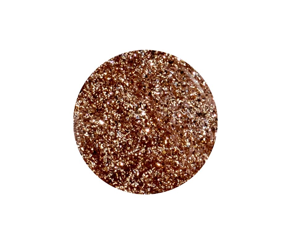 The Edge Gel Polish 8ml | The Gold Glitter - Image 2