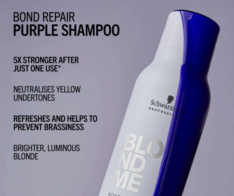 Schwarzkopf Blond Me Purple Shampoo - Image 3