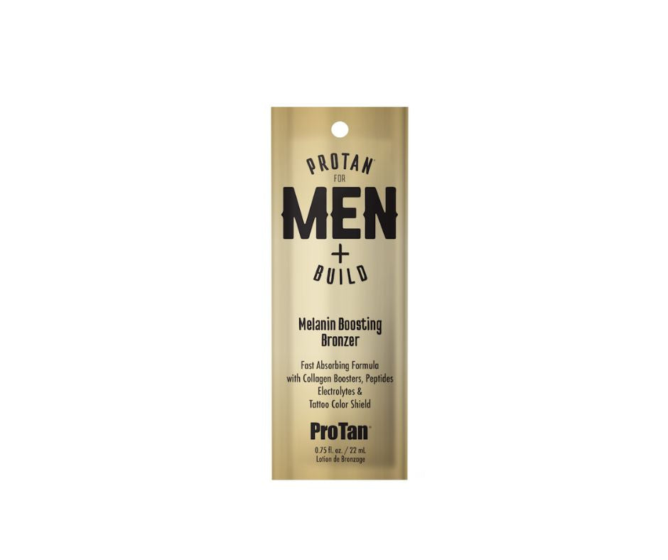 ProTan Men + Build Melanin Bronzer Sachet