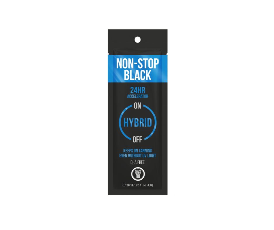 Power Tan Non Stop Accelerator Black Hybrid 20ml