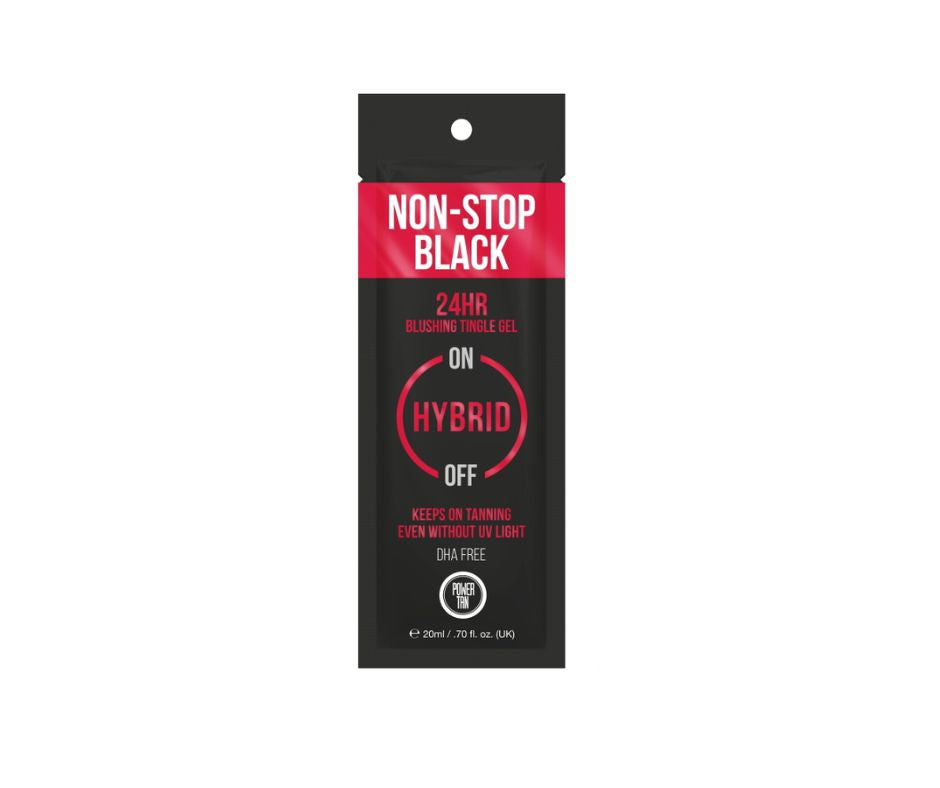 Power Tan Non Stop Tingle Black Hybrid Gelee 20ml