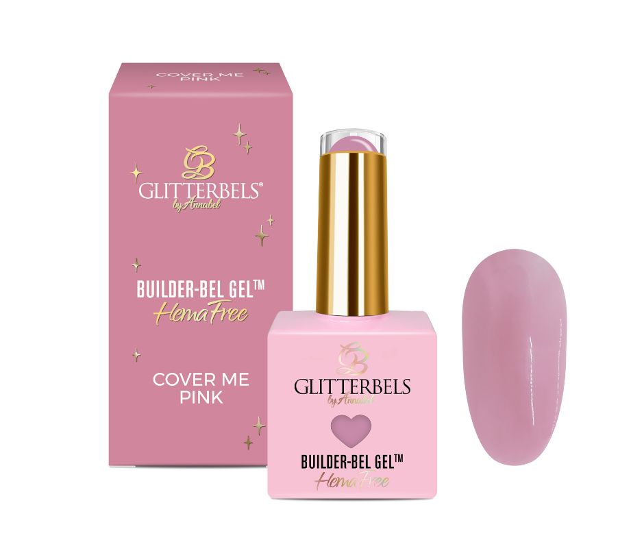 Glitterbels Hema-Free Builder-Bel Gel | Cover Me Pink