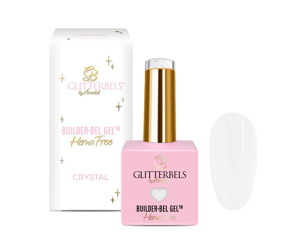 Glitterbels Hema-Free Builder-Bel Gel | Crystal