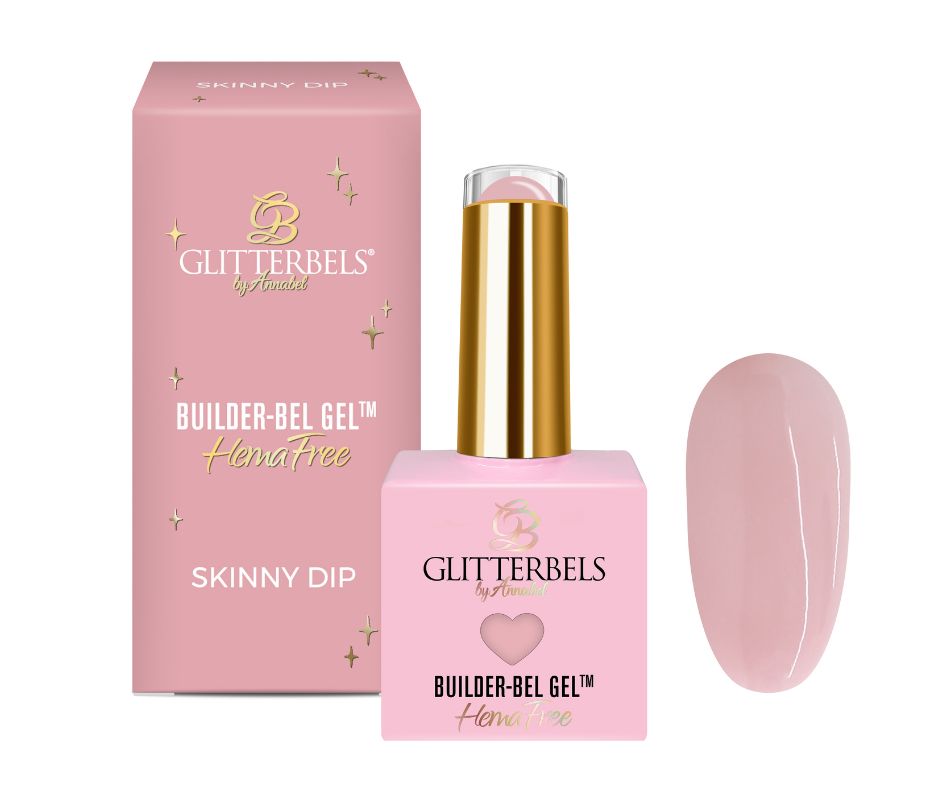 Glitterbels Hema-Free Builder-Bel Gel | Skinny Dip