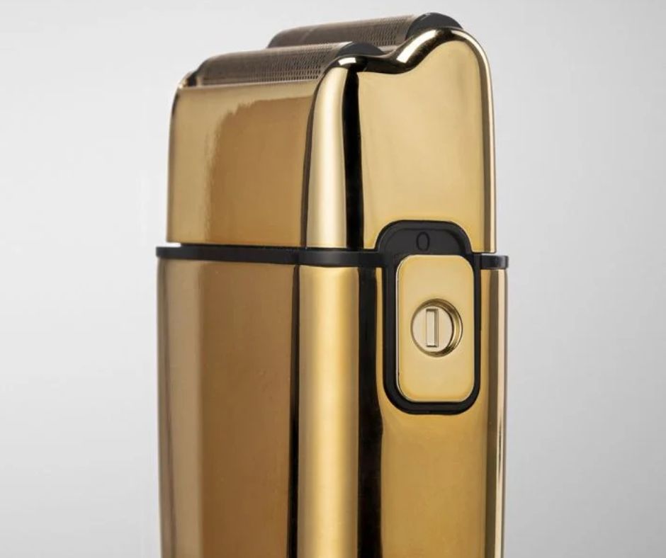 BaByliss Pro Titanium Dual Foil Cordless Shaver (Gold) - Image 4