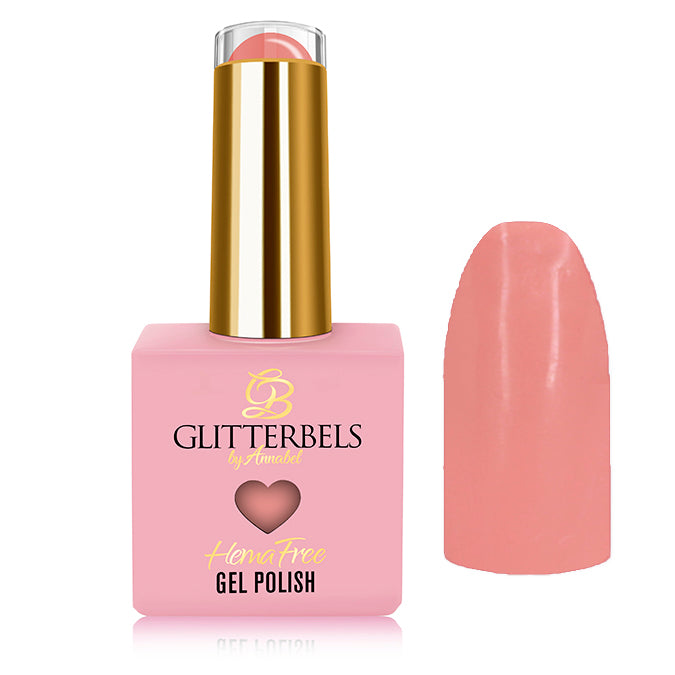 Glitterbels Hema Free Gel Polish Cute As Coral 8ml