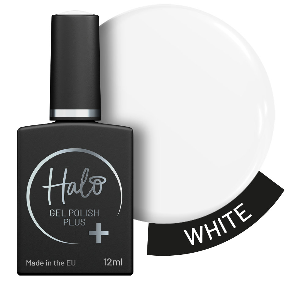 Halo Gel Polish Plus 12ml (White)