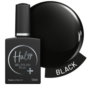 Halo Gel Polish Plus 12ml (Black)