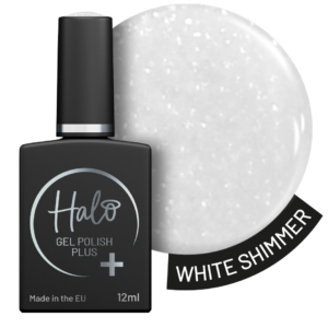 Halo Gel Polish Plus 12ml (White Shimmer)