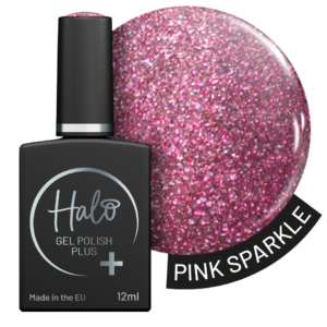 Halo Gel Polish Plus 12ml (Pink Sparkle)