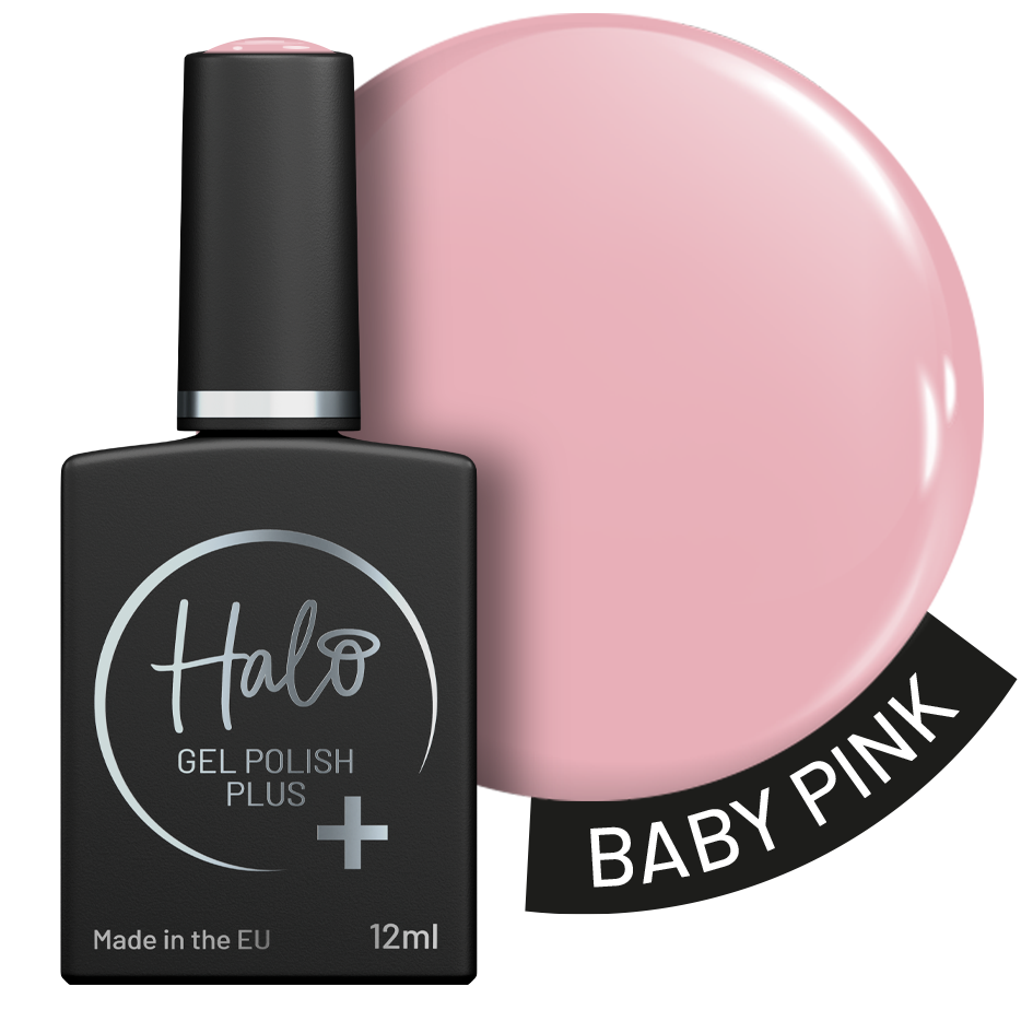 Halo Gel Polish Plus 12ml (Baby Pink)