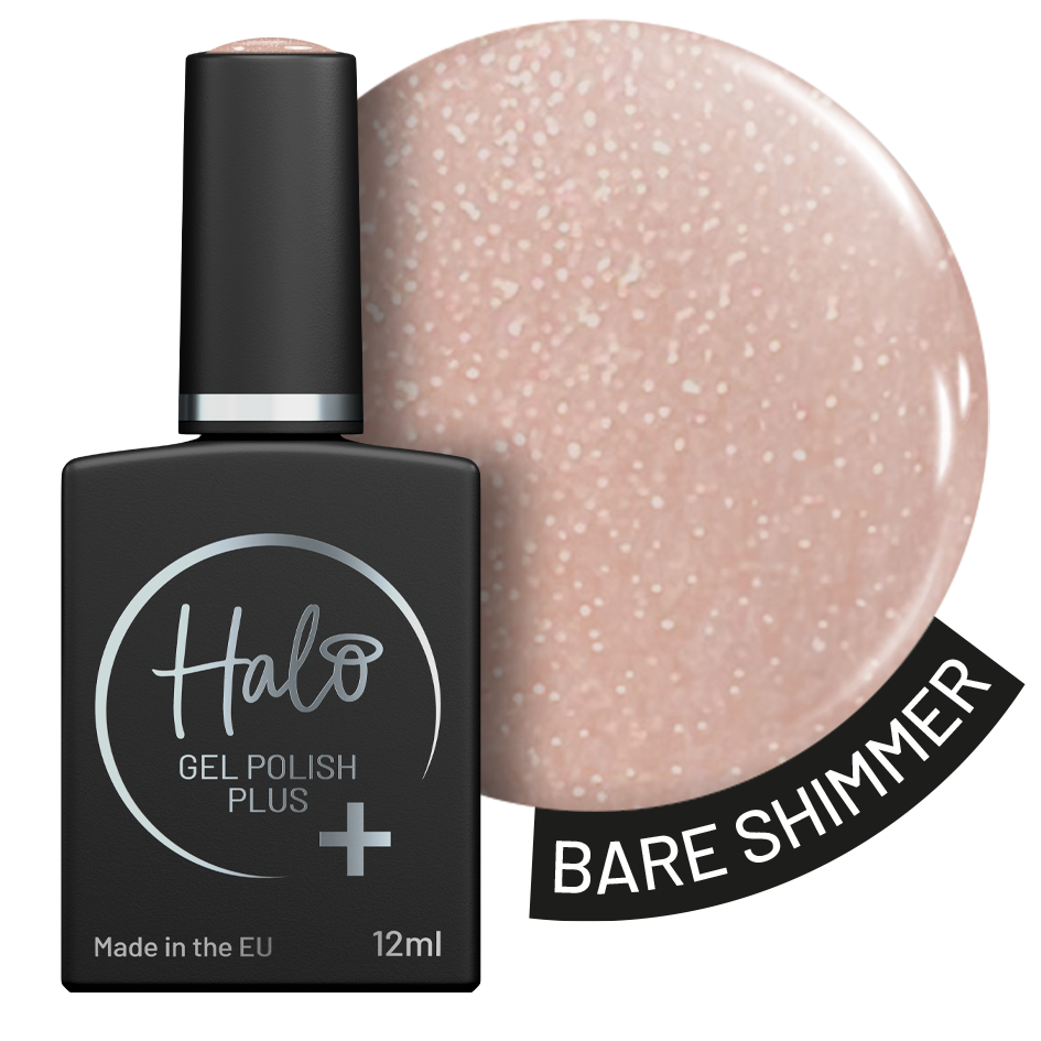 Halo Gel Polish Plus 12ml (Bare Shimmer)