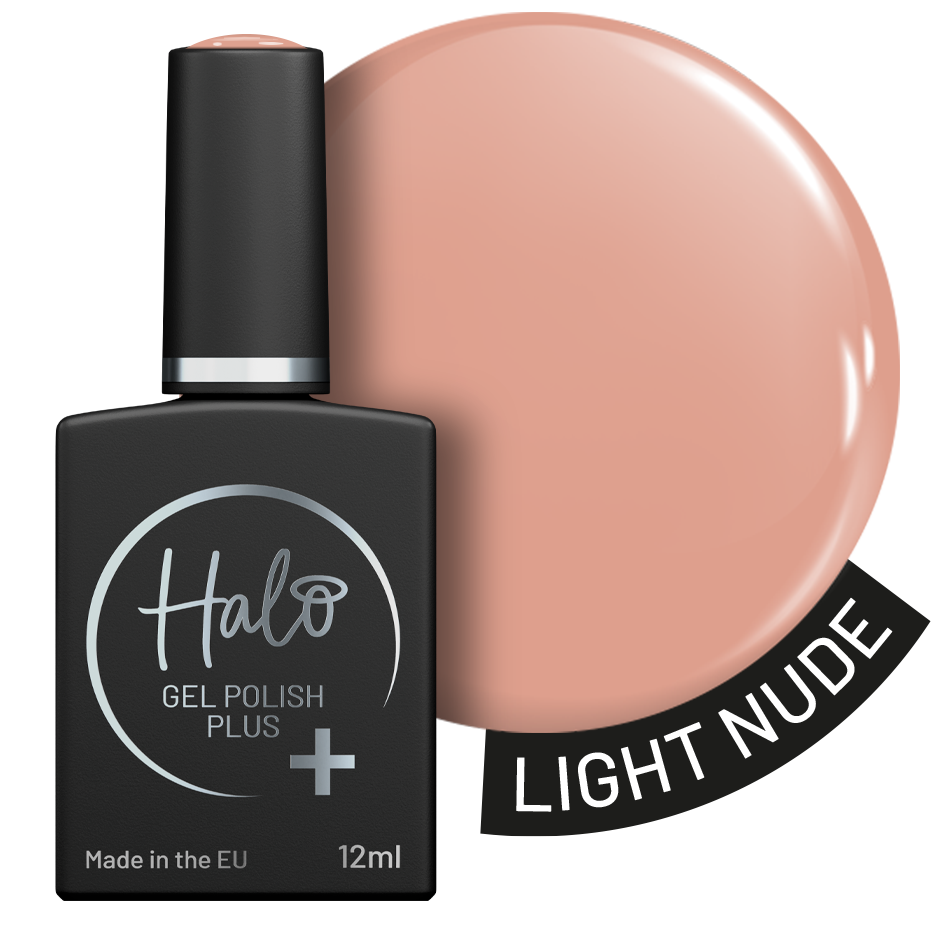 Halo Gel Polish Plus 12ml (Light Nude)