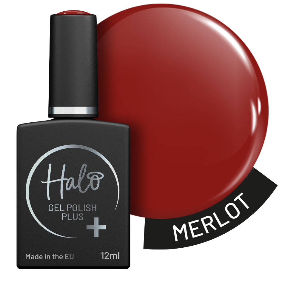 Halo Gel Polish Plus 12ml (Merlot)