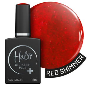Halo Gel Polish Plus 12ml (Red Shimmer)