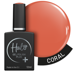 Halo Gel Polish Plus 12ml (Coral)