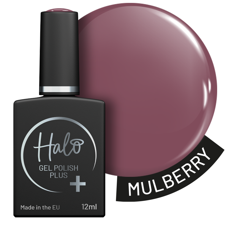 Halo Gel Polish Plus 12ml (Mulberry)