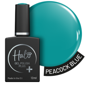 Halo Gel Polish Plus 12ml (Peacock Blue)