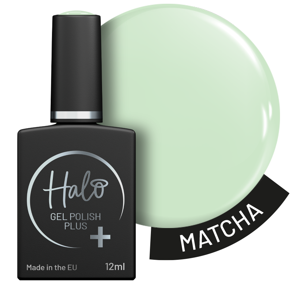 Halo Gel Polish Plus 12ml (Matcha)
