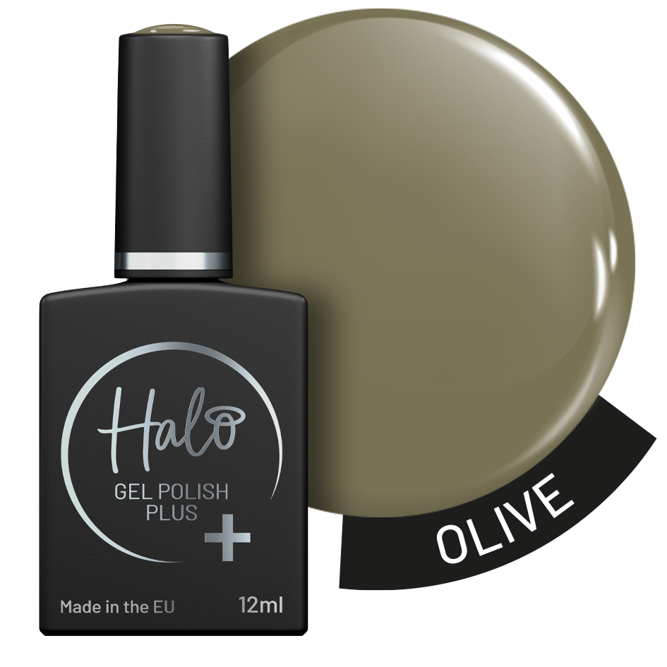 Halo Gel Polish Plus 12ml (Olive)