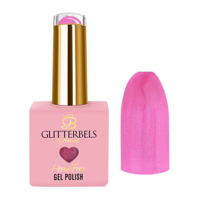Glitterbels Hema Free Gel Polish Liquid Pink 8ml