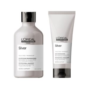 L’Oréal Professionnel Serie Expert Silver Shampoo 300ml & Conditioner 200ml Duo