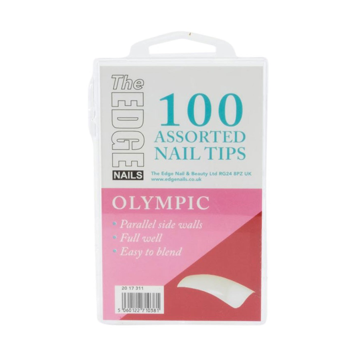 Edge Nails Olympic Tips Assorted Pack (x100)