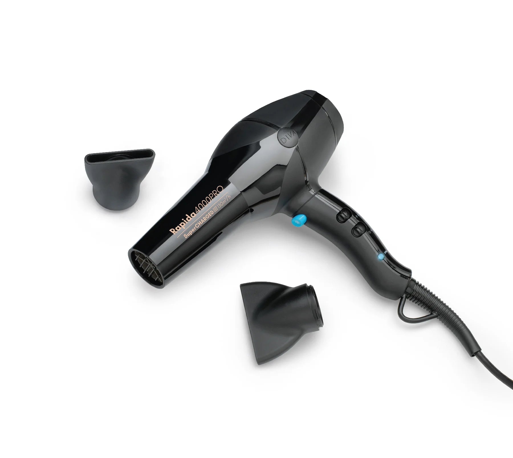 DIVA Rapida 4000 Pro Hairdryer (2200 Watts)