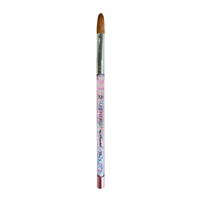 Glitterbels Pinched Pastel Glitter Acrylic Brushes - Image 2