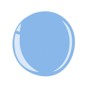 Halo Gel Polish Powder Blue (8ml)