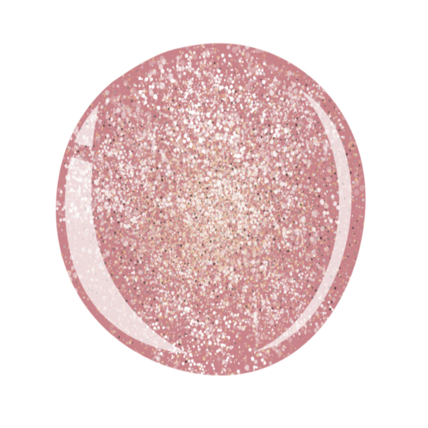 Halo Gel Polish Rose Gold Sparkle (8ml)