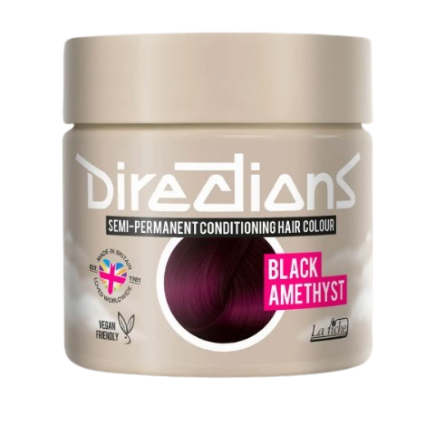 Directions Semi Permanent Hair Colour | Black Amethyst