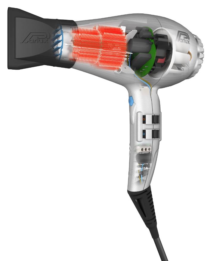 Parlux Digitalyon Hairdryer Anthracite - Image 4