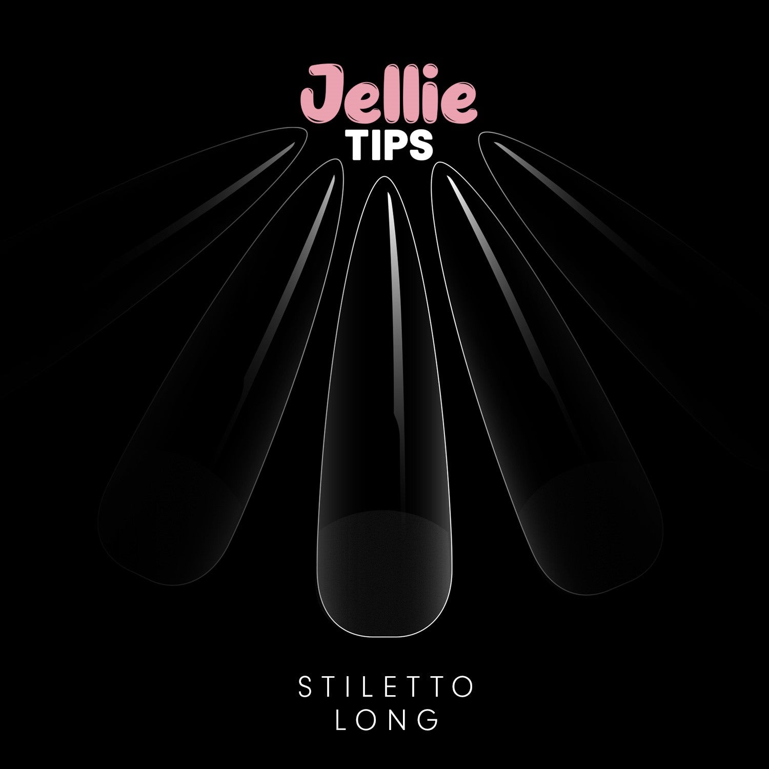 Halo Jellie Tips (Stiletto Long)