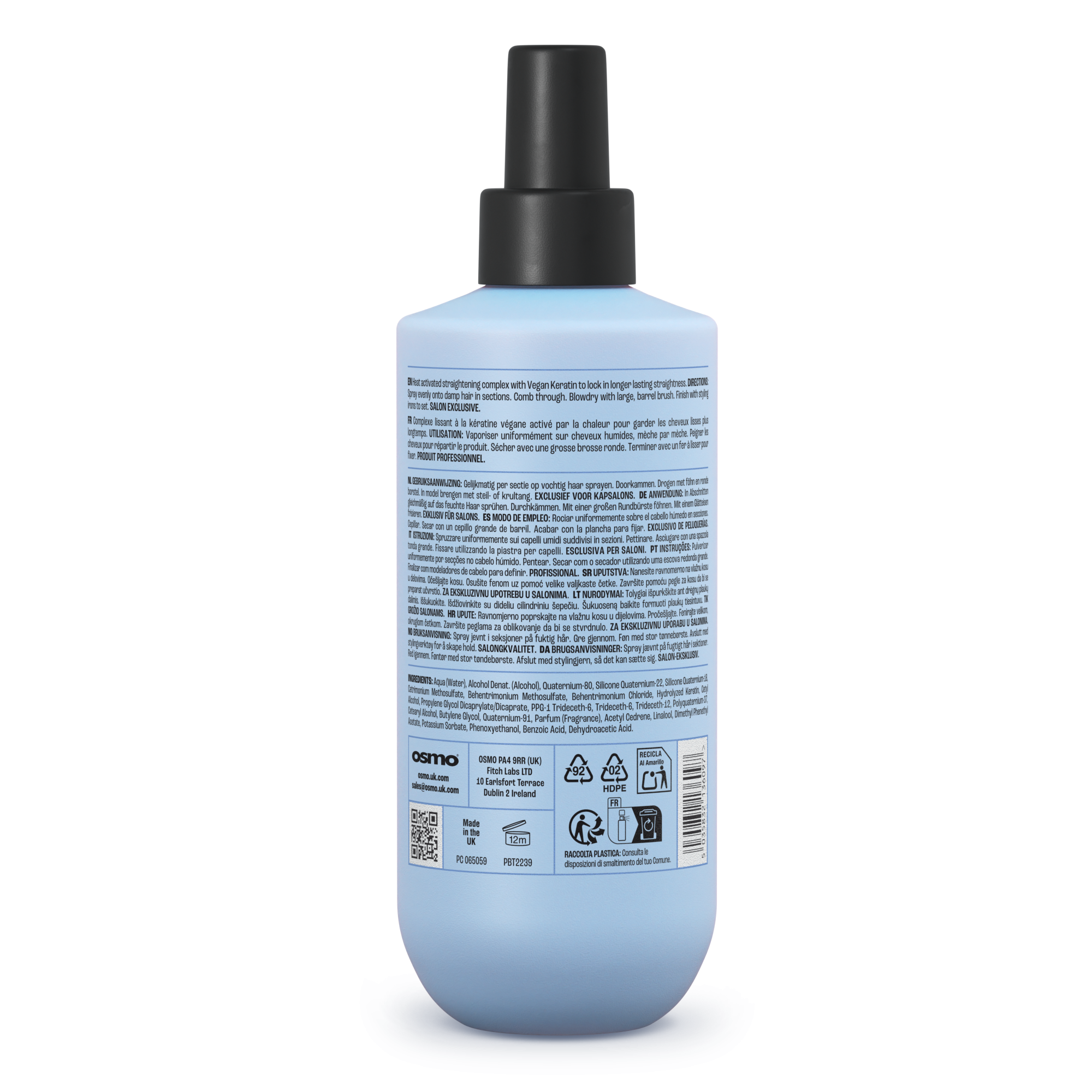 Osmo Straighten Up 250ml - Image 2