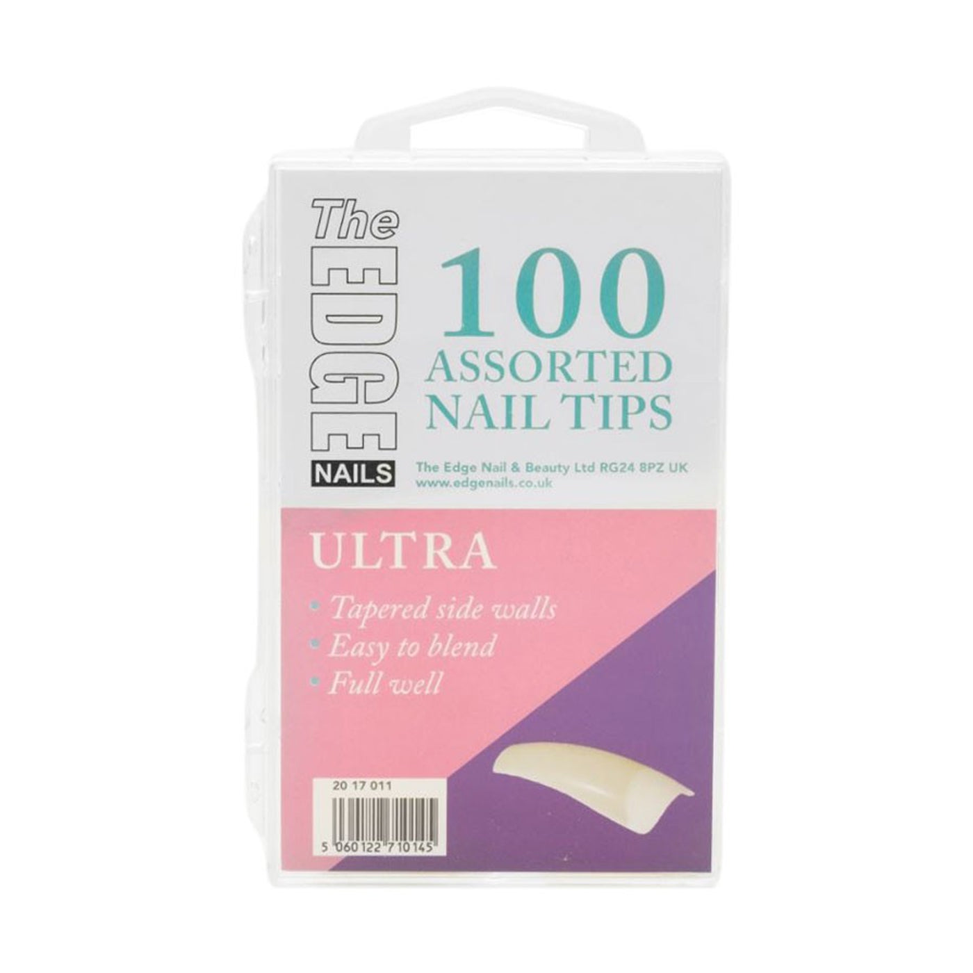 Edge Nails Ultra Tips Assorted Pack (x100)