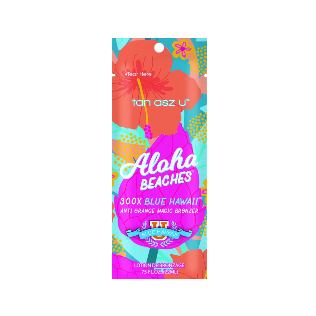 Tan Asz U Aloha Beaches 300X Blue Hawaii Anti-Orange Magic Bronzer - Image 2