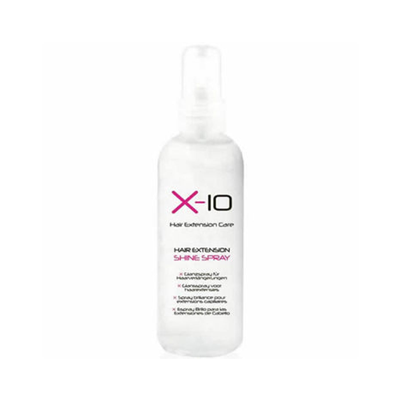 X 10 Hair Extension Care Shine Spray (125ml)