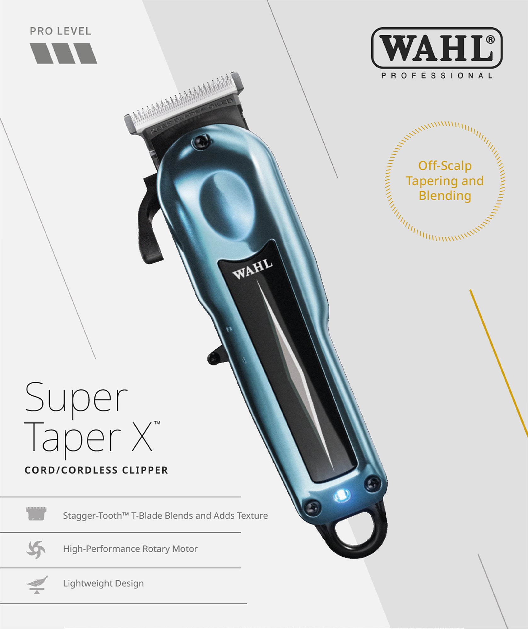 Wahl Super Taper X Corded/Cordless Clipper (2025) - Image 6
