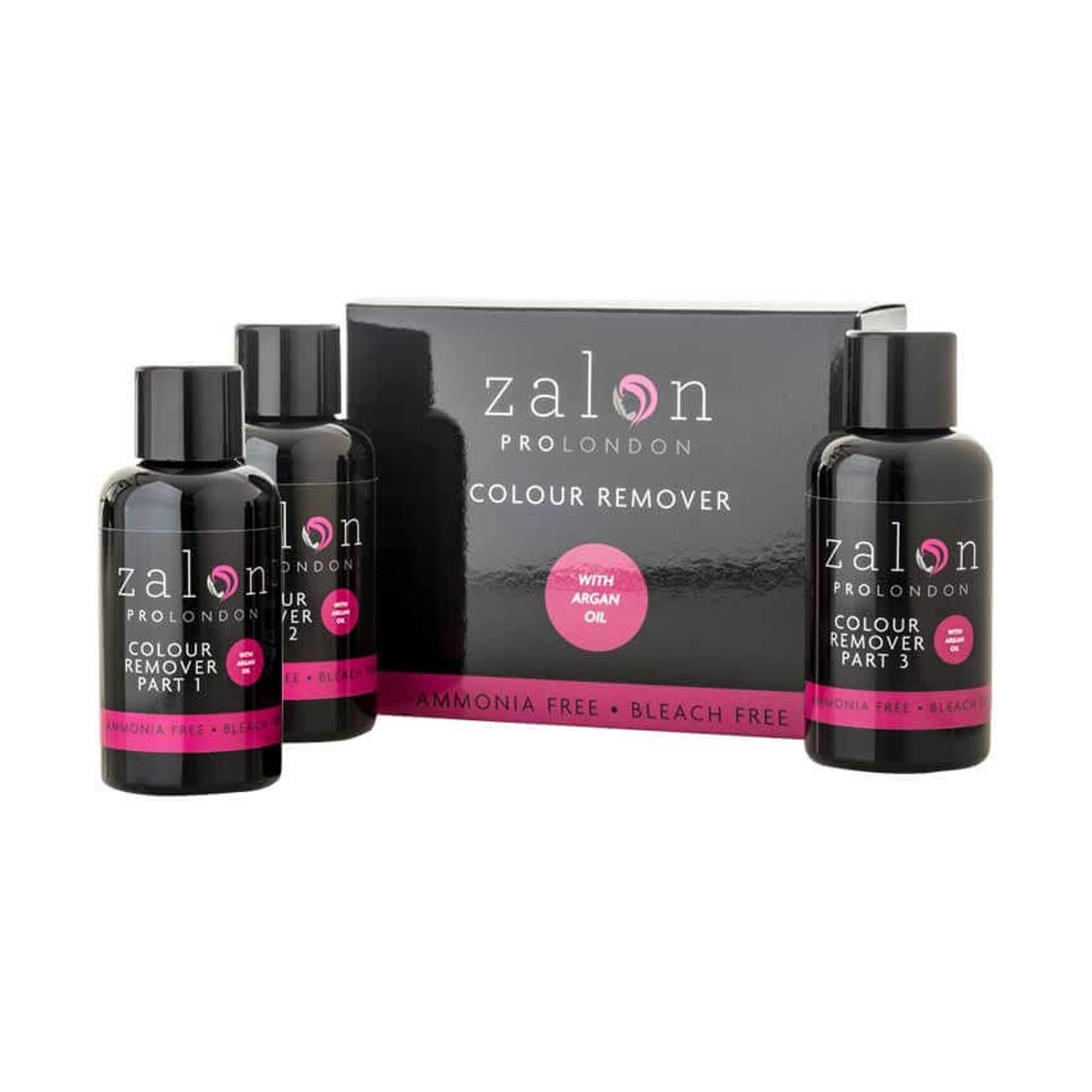 Zalon Pro London Colour Remover Single Application Kit (3 X