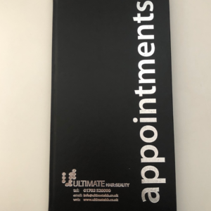 Appointment Book Black 3 Column