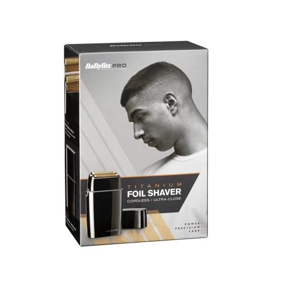 Babyliss Pro Titanium Dual Foil Cordless Shaver - Image 2