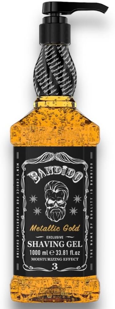 Bandido Shaving Gel Metallic Gold 1000ml