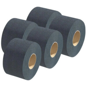 Barbury's Disposable Elastic Paper Neck Strips (5 x 100pcs) Black