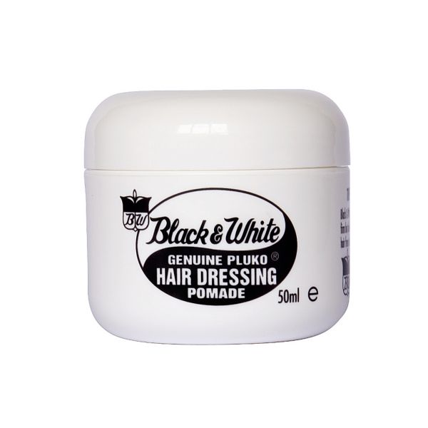 Black & White Hairdressing Pomade - Image 2