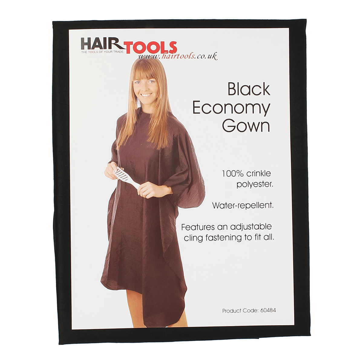 Black Economy Gown Hair Tools - Image 2