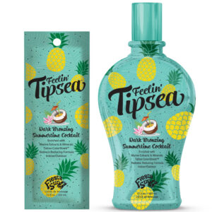 Fiesta Sun FEELIN' TIPSEA Dark Bronzing Summertime Cocktail Tanning Lotion 350ml