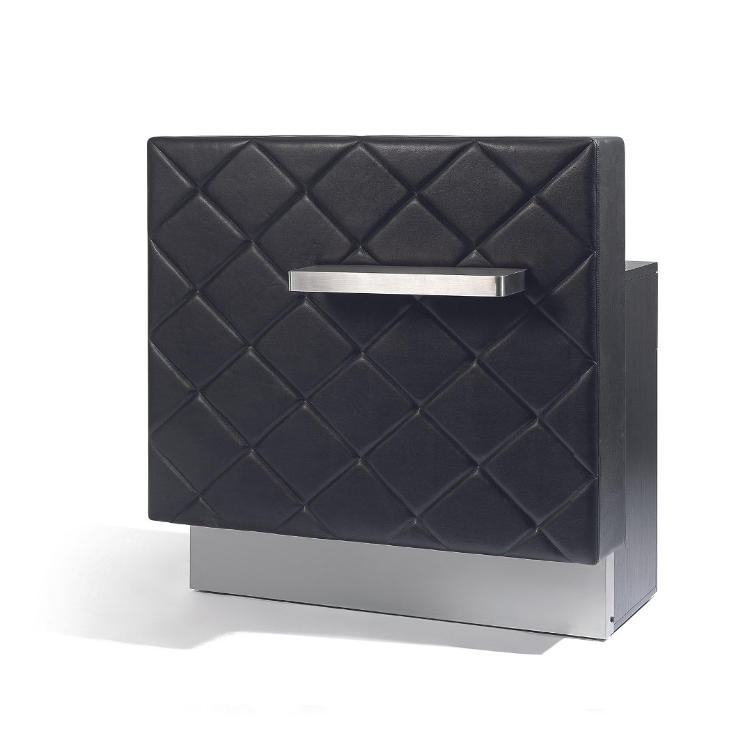 SIBEL FIDUCIA Wood Veneer Reception Desk